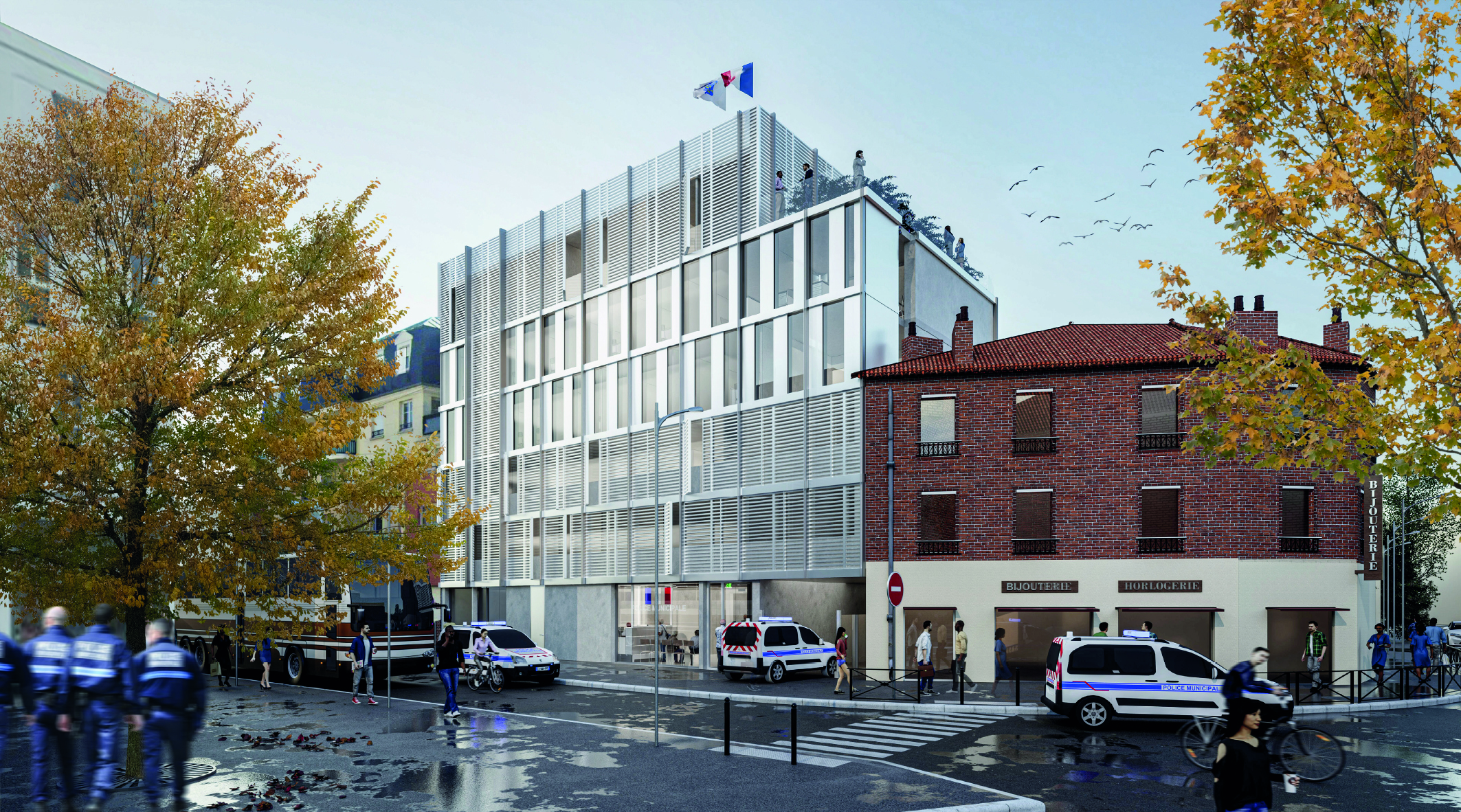 Créer un nouveau poste de police municipale