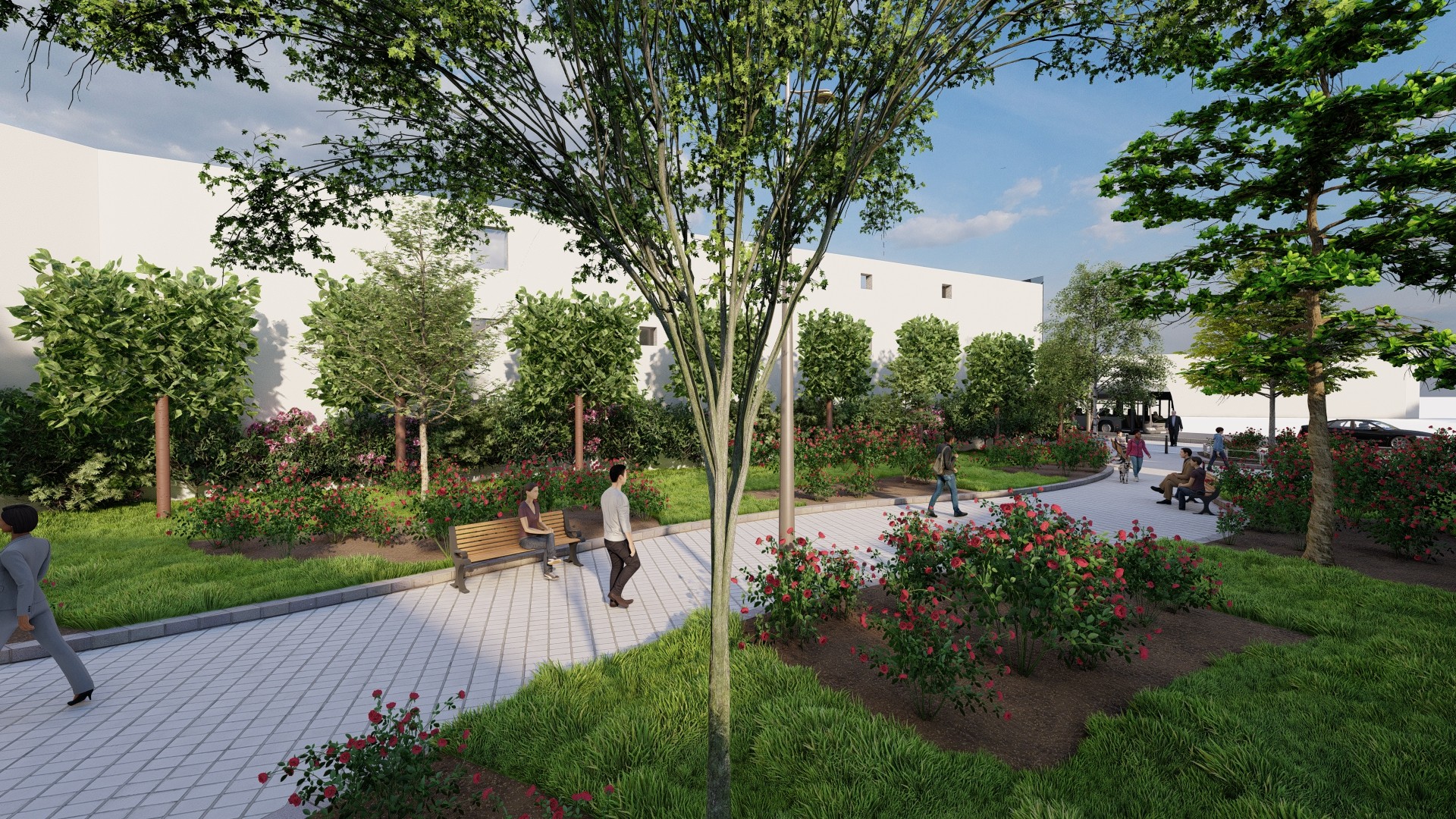 Aménager des jardins en Centre-ville
