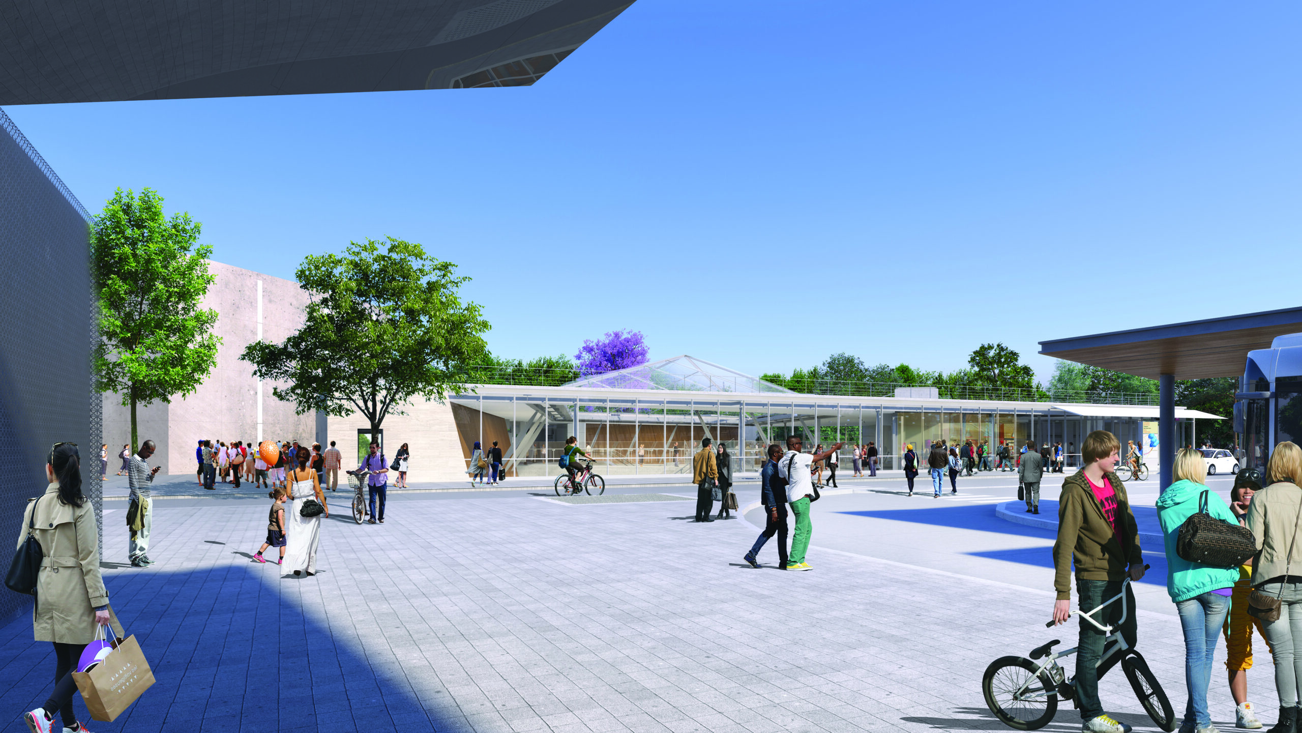 Requalifier les espaces publics à Mandela-Gare